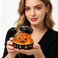 thumbnail image 6 of Halloween Ghost Squishy Toy, Spooky Ghost Dumpling Stress Balls With Steamer, Soft Halloween Squishies, Fidget Sensory Stress Relief Toy For Holiday & Birthday Gifts, 6 of 8