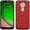Red+Black, variant on GSA Studded Rhinestone Hybrid Case for Motorola Moto G7 Play, XT1952 - Black