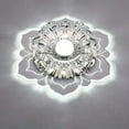 thumbnail image 5 of BLEEUS Modern Led Crystal Ceiling Lights Surface Mounted Porch Aisle Lamp Lighting Supplies （Warm）, 5 of 8