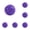 Purple-6Pcs, variant on 2.7" Spiky Massage Ball – Trigger Point & Plantar Fasciitis Relief, Deep Tissue Roller for Feet, Back, and Muscles, Spikey Pressure Massager for Back Pain & Feet Therapy