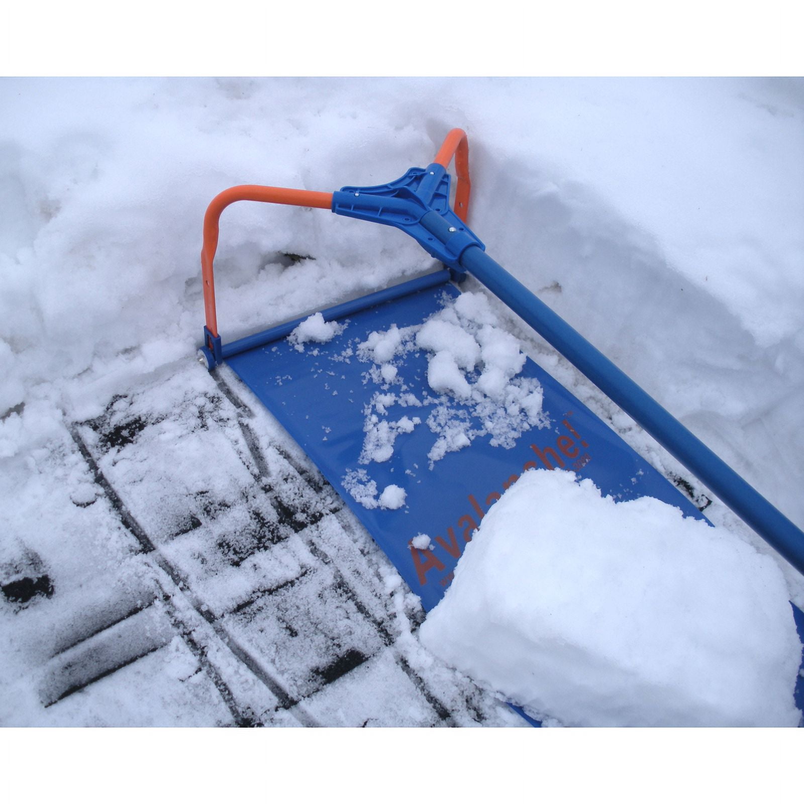 Avalanche Original AVA500 Snow Rake, Fiberglass Handle, 12 ft L