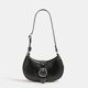 thumbnail image 1 of Bolsa para sillín de motocicleta, bolso de verano para mujer, bolso bandolera con textura retro, 1 of 6