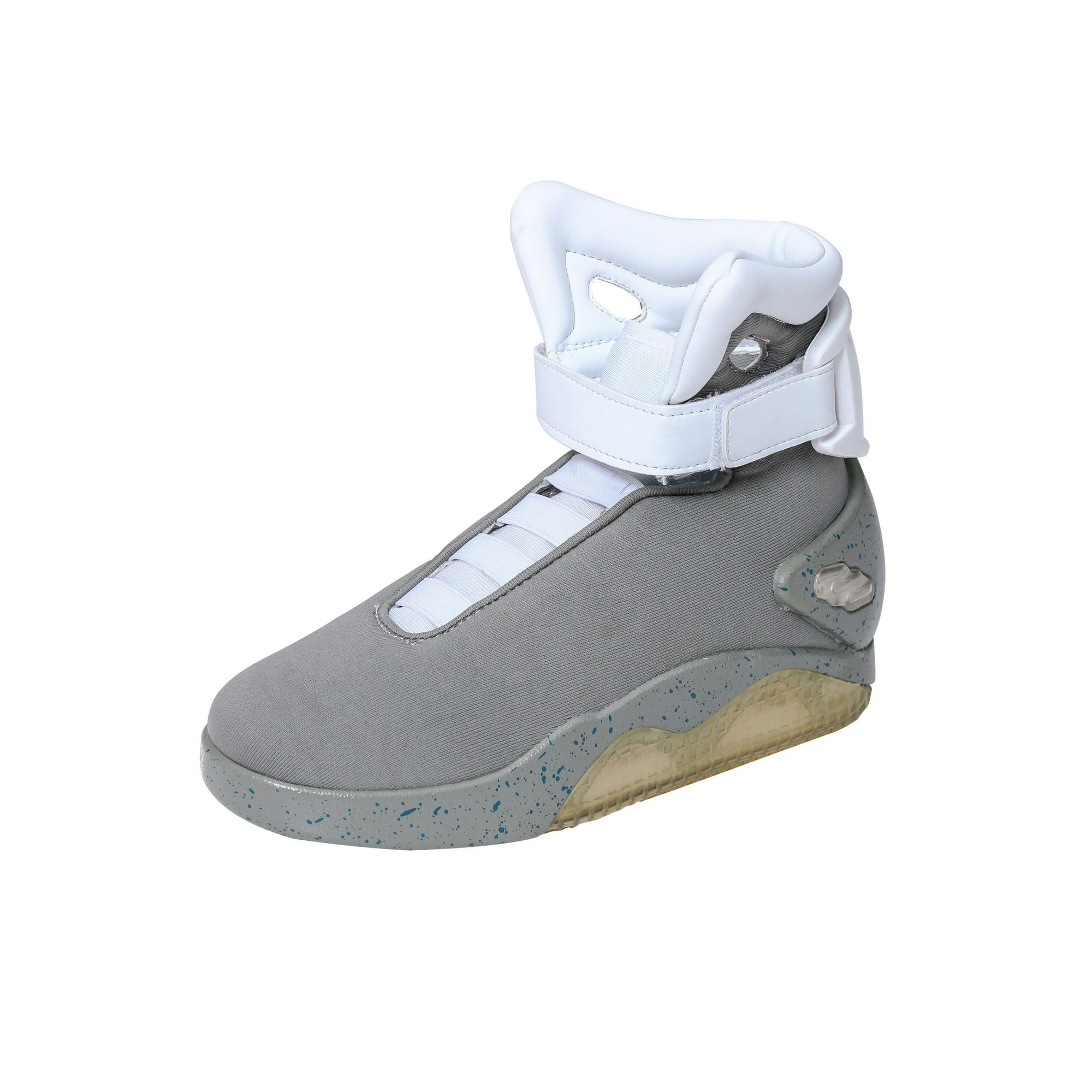 Fun Costumes Back To The Future 2 Light Up Shoes Grey Size 9