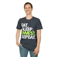 thumbnail image 4 of Financial Rhythms: 'Eat. Sleep. Invest. Repeat.' T-Shirt, 4 of 4
