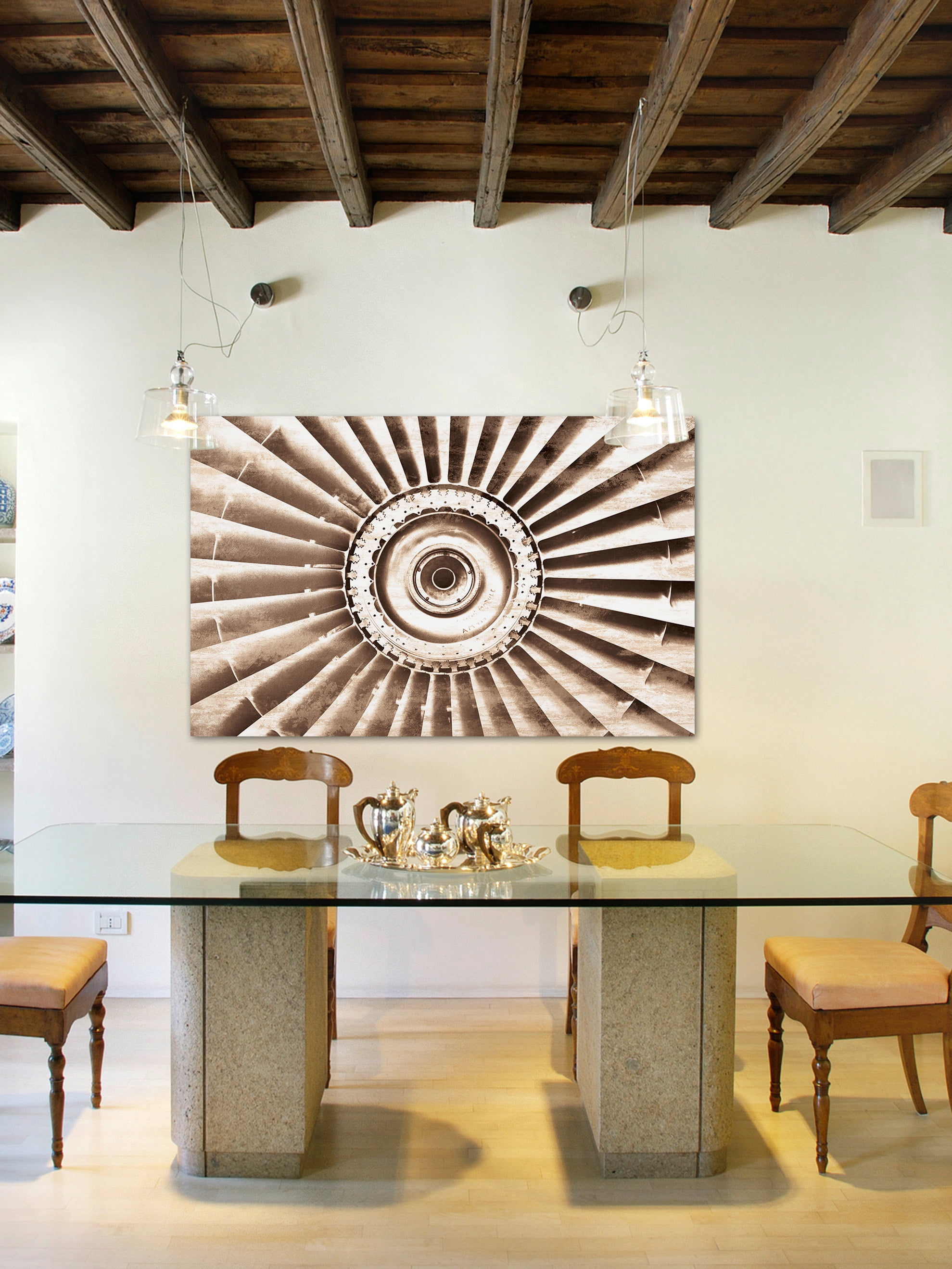 Marmont Hill 'Air Flow' Painting Print on Wrapped Canvas