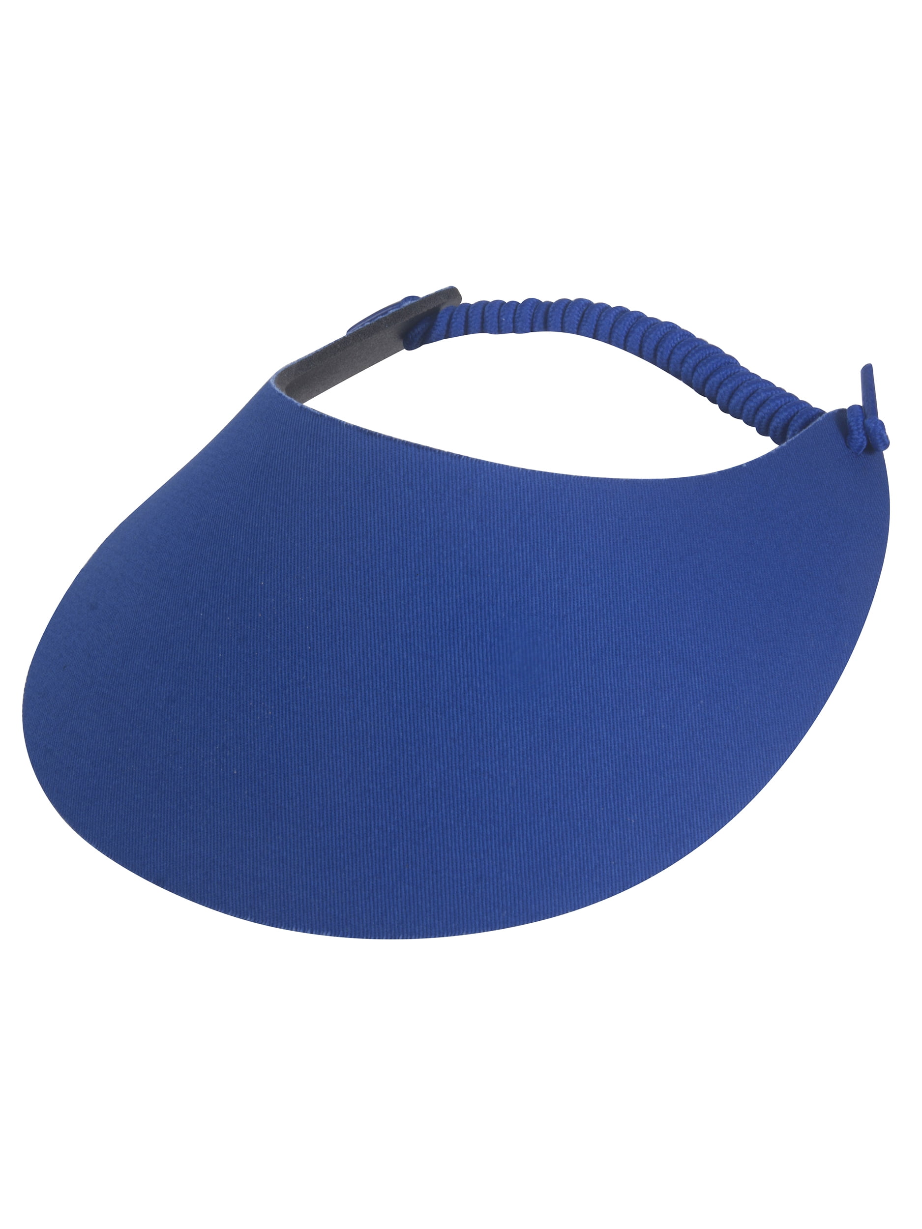 Top Headwear Fabric Foam Visor - Red 