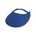 thumbnail image 1 of Top Headwear Fabric Foam Visor - Royal, 1 of 2