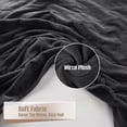 thumbnail image 4 of YAKEE Electric Heated Blanket 72"x84" Full Size - Soft Warm Coral Fleece, 4 Heat Levels, 10 Hours Auto-off, Machine Washable with Overheat Protection, Dark Gray, 4 of 8