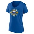 thumbnail image 2 of Women's Royal Buffalo Sabres Native V-Neck T-Shirt, 2 of 3