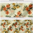 thumbnail image 2 of Soimoi Cotton Cambric Fabric Floral & Leaves Tropical Printed Craft Fabric by The Yard 56 Inch Wide, 2 of 7