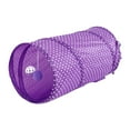 thumbnail image 5 of TOOYFUL Cat Tunnel Rabbit Tunnel Play Center Training Lightweight Hiding Cat Tube Kitty Tunnel for Bunnies Puppy Rabbits Hamster Dogs Violet, 5 of 10