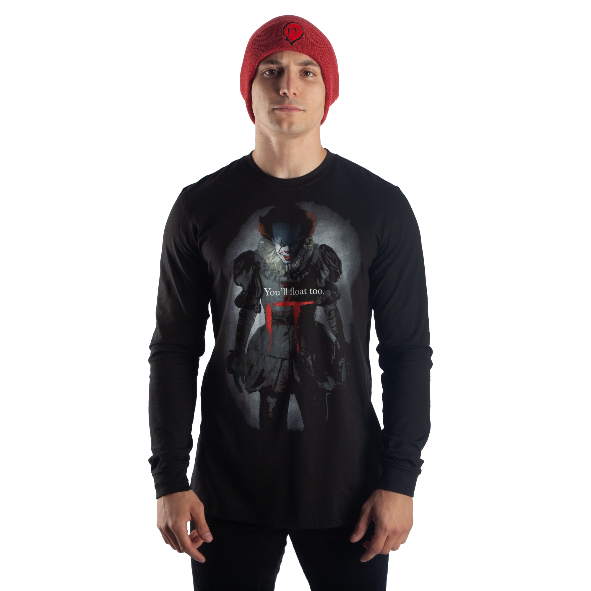 Stephen King IT Pennywise The Clown Red Balloon Kids T Shirt