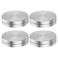 thumbnail image 5 of FRCOLOR 4 Pcs Rotating Cake Turntable Aluminum Alloy Base, Cake Spinner For Precise Baking And Decorating Base Ideal For Cakes Cookies And Bread, 5 of 7