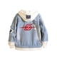 thumbnail image 1 of Sudadera con capucha Naruto anime chaqueta vaquera rasgada, 1 of 1