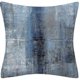 thumbnail image 1 of Cushion Covers 45cm X 45cm Set Of 4 Navy Blue Grey Throw Pillow Covers 18x18, 1 of 3