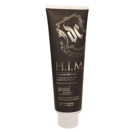 H.I.M. TITANIUM Bronzer - Lightweight Oriental Black Cashmere scented lotion