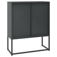 thumbnail image 5 of vidaXL Haut de Buffet Anthracite 80x35x100 cm Acier, 5 of 5