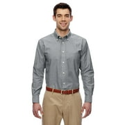 Branded Harriton Mens Long Sleeve Oxford Shirt with Stain-Release - LIGHT BLUE - XS (Instant Saving 5% & more on min 2) Image 1 of 2