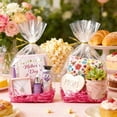 thumbnail image 6 of Clear candy Bags with Ties, 9x12 Inches Cellophane Treat Bags Candy Cookie Packaging Bags for Popcorn, Dessert, Bakery, Birthday Wedding Party Favors Plastic Gift Bags, 6 of 10