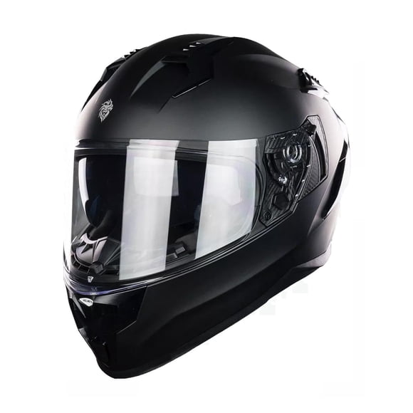 Casco Integral De Moto Kov Ares Negro Mate Certificado Dot