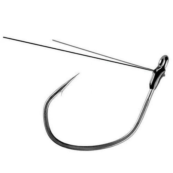 Owner 4109-096 Jungle Wacky Weedless Hook Size 2 Silky Gray