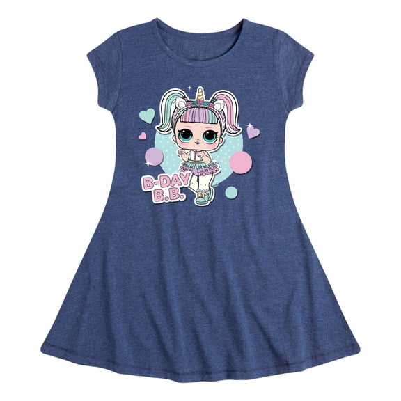 LOL Surprise! Dolls - B-Day B.B. Besties Celebrate Birthdays - Toddler & Youth Girls Fit & Flare Dress