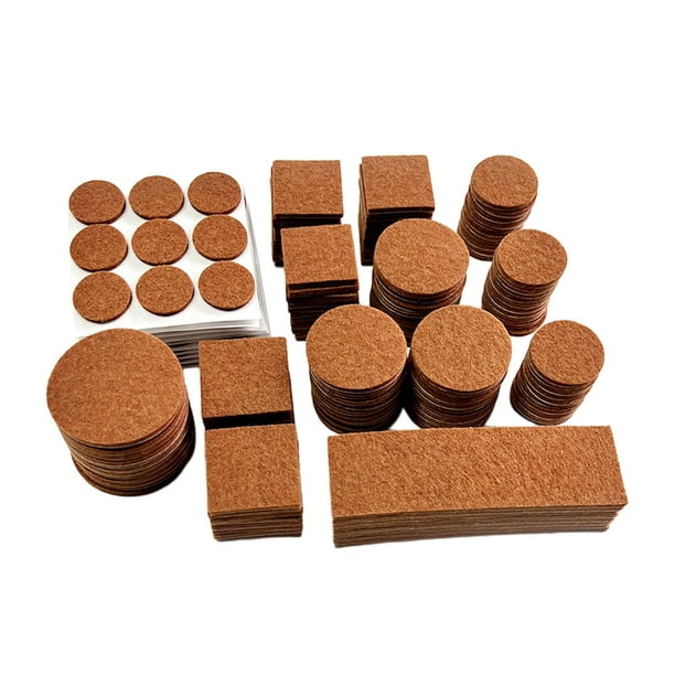 216 Piezas de Almohadillas para Muebles, Tapas para Patas de Sillas, Protectores de Suelo, Protectores para Patas de Sillas, Accesorios para Muebles D Marrón Gloria Protector de suelo para piernas