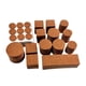 thumbnail image 1 of 216 Piezas de Almohadillas para Muebles, Tapas para Patas de Sillas, Protectores de Suelo, Protectores para Patas de Sillas, Accesorios para Muebles D Marrón Gloria Protector de suelo para piernas, 1 of 9