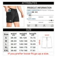 thumbnail image 6 of BROKIG Mens Lightweight Gym Shorts Running Workout Shorts with Pockets (Large, Black), 6 of 6