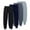 Black/Navy/Charcoal/Grey, variant on BenBen 4 Pack Men Fleece Athletic Jogger Pants with Pockets - Soft and Comfortable Sweatpants