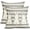 Grey Stripes Bunny, variant on Spring Summer Flower Outdoor Decorative Pillow Covers 18x18 Inch Set of 2 Floral Butterfly Throw Pillows Spring Farmhouse Pillowcases Cotton Linen Cushion Covers for Couch Bed Sofa Chair Home Decor