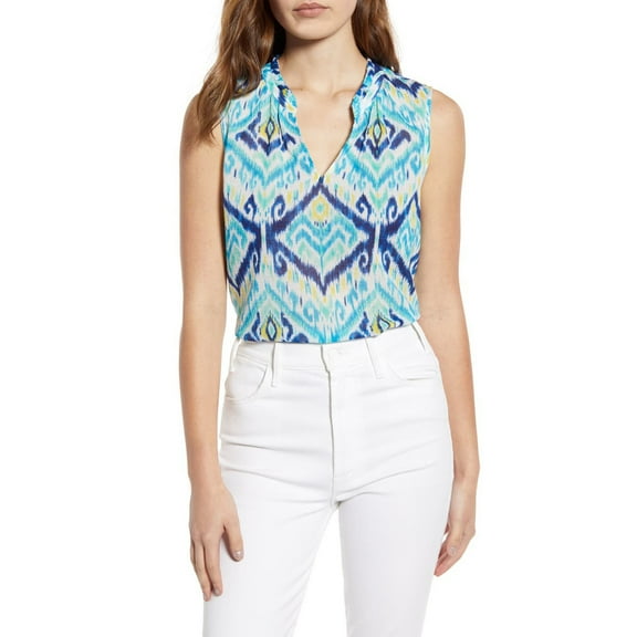 Tommy Bahama Imali Ikat Sleeveless Top, Multi, Large