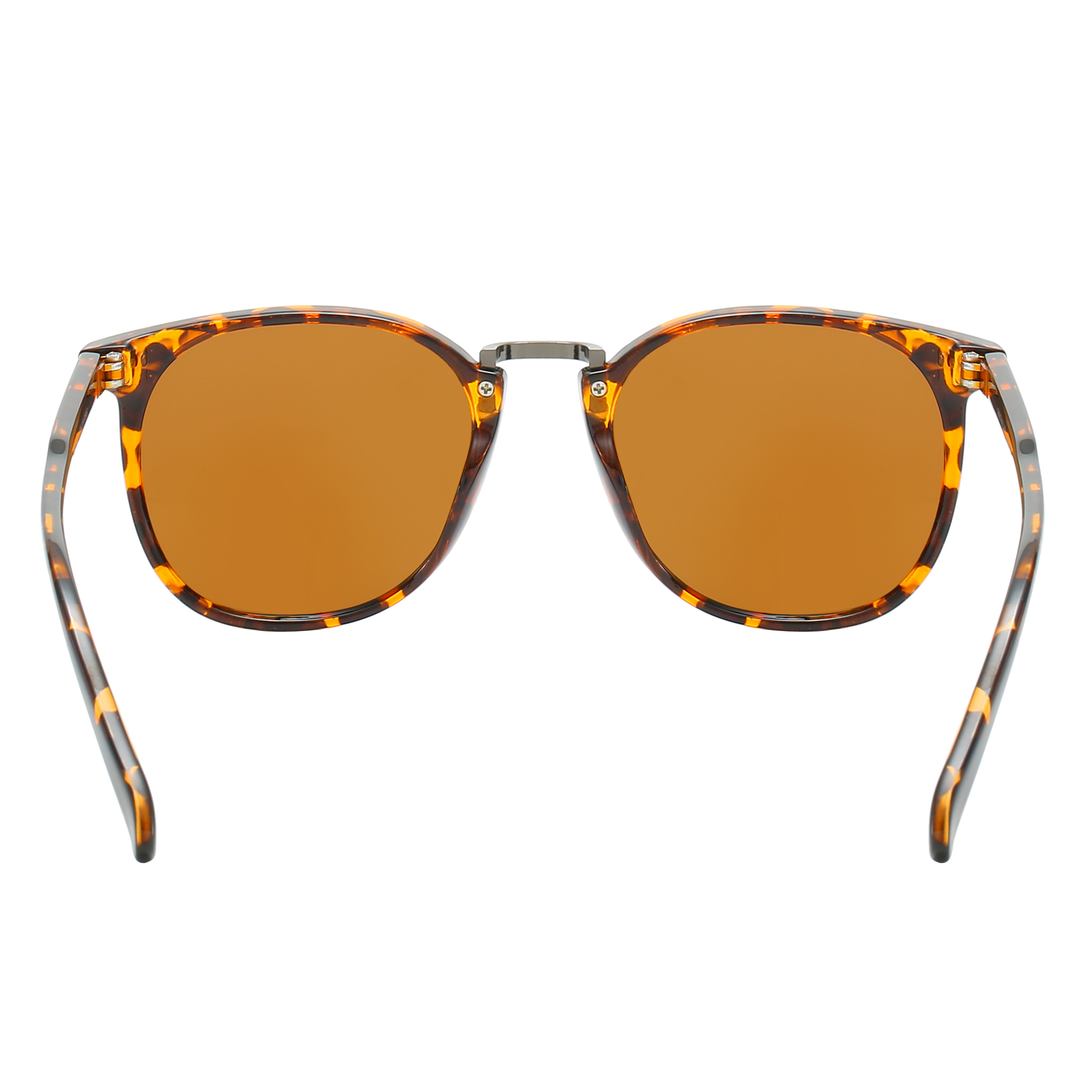 Piranha Eyewear Durado Round Demi Women's Sunglasses with Brown Polarized Lens - image 4 of 4