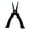 Black, variant on Portable Fishing Plier Stainless Steel Line Cutter Hook Remover Fishing Scissors for Hook Removal & Split Enduring