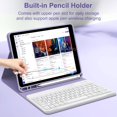 thumbnail image 5 of Rechargeable magnetic keyboard case with pen slot fits iPad 7/8/9 Gen 10.2", Pro 10.5", Air 3, 5 of 8