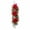 Red and Green3, variant on Artificial Greenery Hanging with Red Fruits Pine Needles Red Flower,Artificial Pine Teardrop Wreath,Christmas Door Swag Xmas Tree Hanging Wreathfor Front Door Winter Farmhouse Wall Window