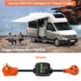 thumbnail image 5 of Adaptador para RV Manshan 50A a 30A con Protección contra Sobretensiones y Certificación ETL, 5 of 5