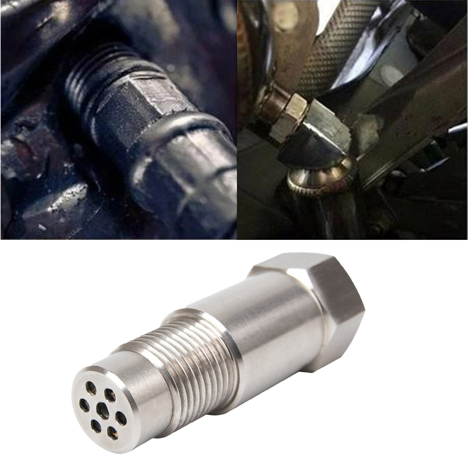 Exhaust Manifold Extension Adapter | Heavy-Duty Metal Construction | Auto Parts Connector | 2.36 Inch | Includes Stainless Steel Screws | Universal Fit | Durable Performance