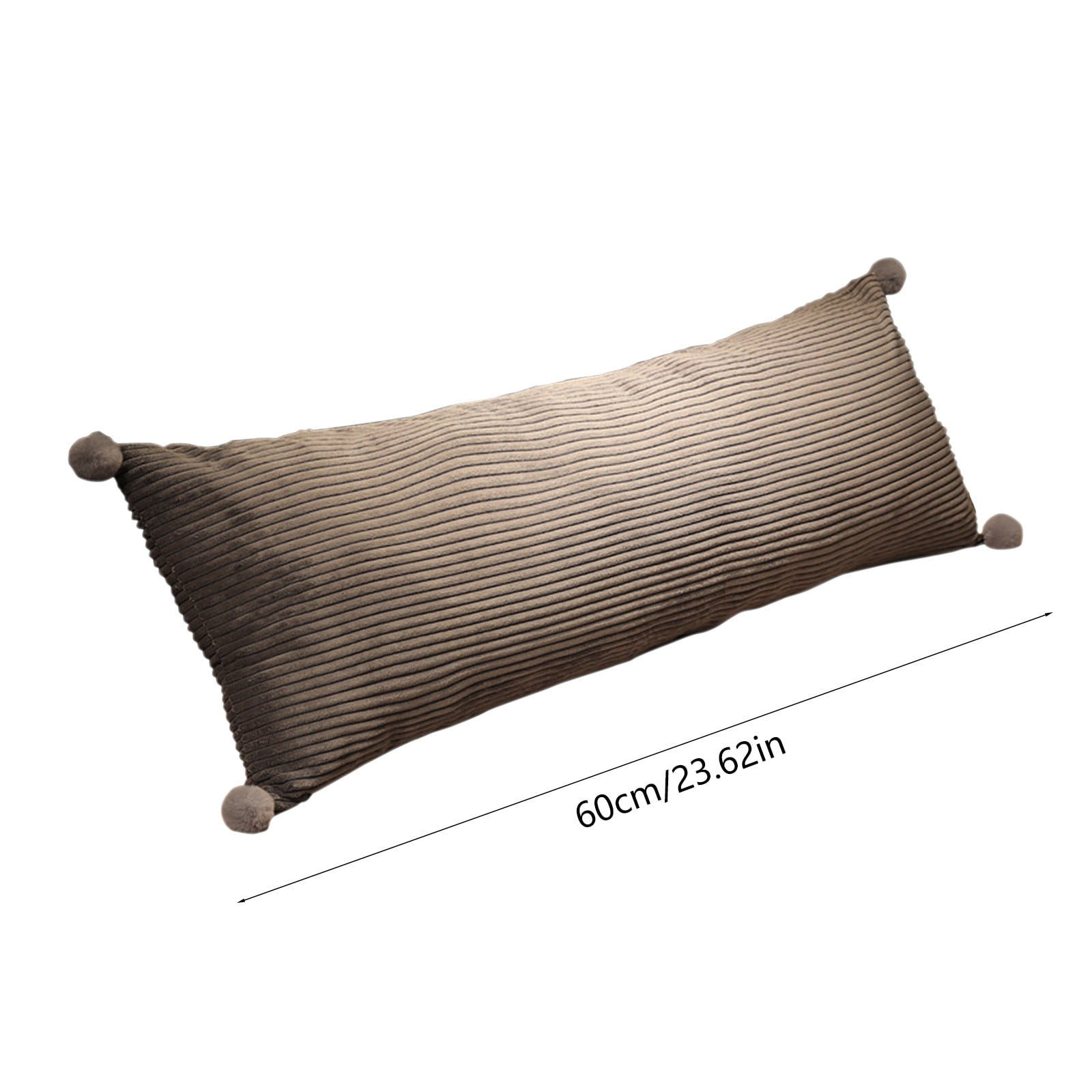 Floleo Cooling Body Pillow for Adults, Adjustable Shredded Foam Pillow with Removable Zippered Cover, Breathable Support Pillow for Side, Back, Stomach Sleepers