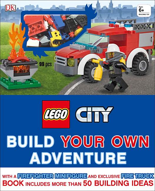 LEGO City: Build Your Own Adventure : With a Firefighter Minifigure and Exclusive Fire Truck - Walmart.com - Walmart.com