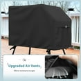 thumbnail image 3 of Upgraded Griddle Cover - 22 Inch 28 Inch Single Shelf Griddle Cover with Hood and Stand for Blackstone, Waterproof & Heavy Duty with Large Air Vent and Straps, 3 of 7