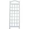 Dura-Trel Cambridge 28 by 75 Inch Outdoor Garden Patio Trellis, White