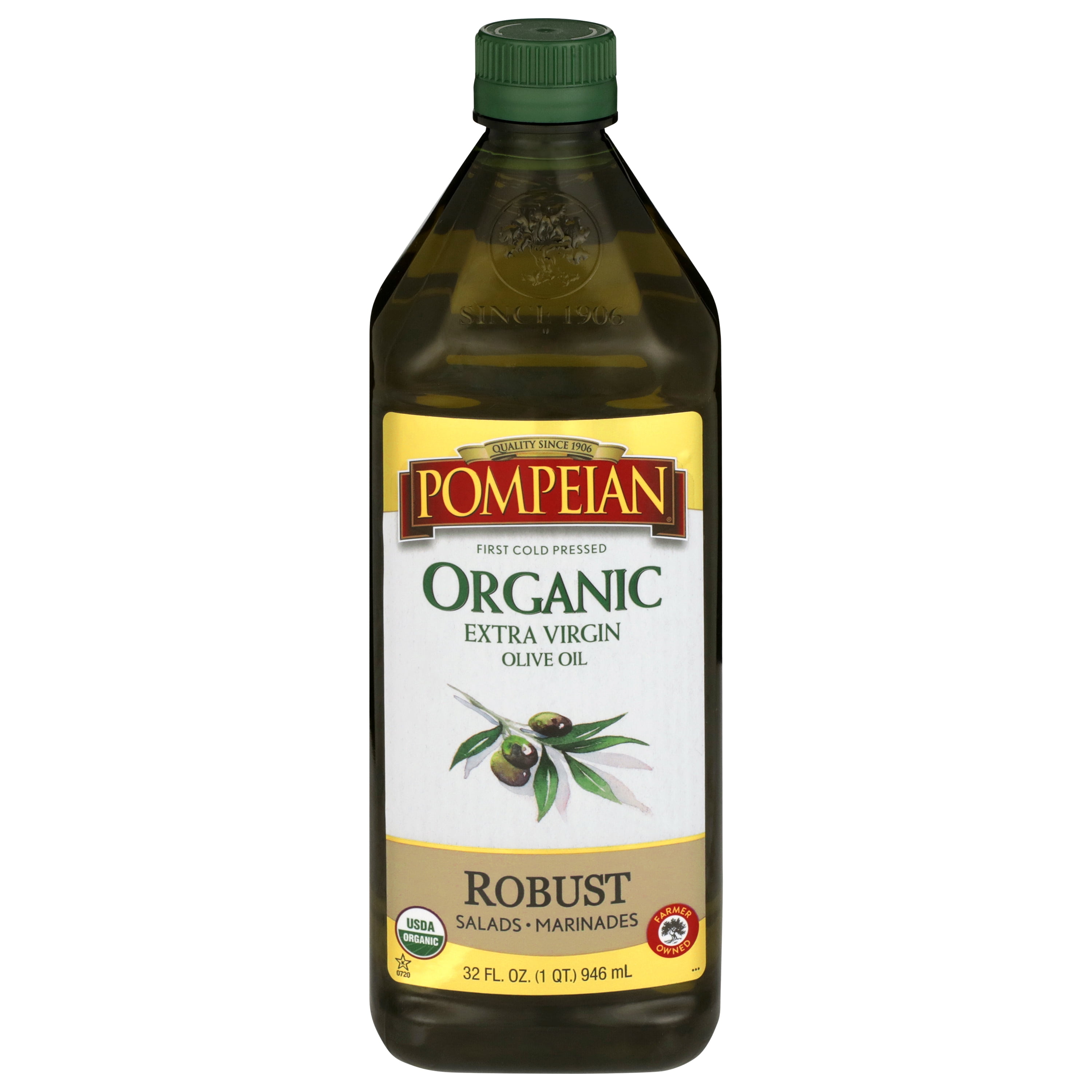 Pompeian Organic Robust Extra Virgin Olive Oil 32 fl oz