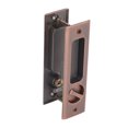 thumbnail image 3 of Recessed Handle Door Lock Hardware, Zinc Alloy Rust Proof Safe Thickened Knob Pocket Sliding Door Lock Universal  for Closet, 3 of 8