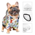 thumbnail image 3 of KLL Hello Summer2 for Basic Dog Hoodie - Pet Hoodie Sweater with Leash Hole - Cute Dog Sweatshirt - Pet Clothes Hooded Sweatshirt for Dog & Cat -Small, 3 of 8