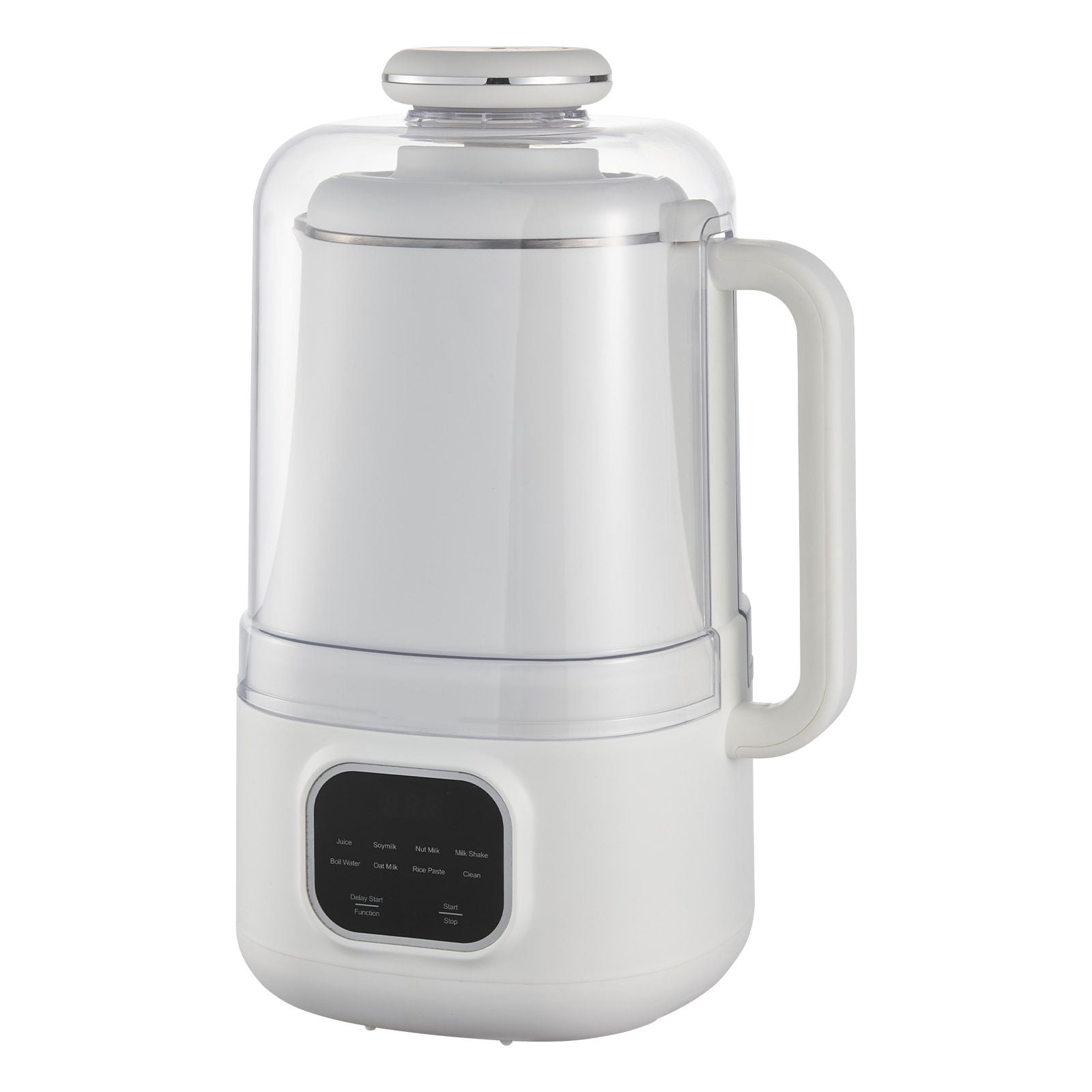 8-in-1 Nut Milk Maker Machine, 34oz Large Capacity, 10 Stainless Steel Blades, Self-Cleaning, Low Noise below 70dB, 12H Preset for Soy Milk Smoothie