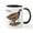 White/Black Inside, variant on CafePress - Northern Bobwhite Quail Mug - 11 oz Ceramic Mug - Novelty Coffee Tea Cup