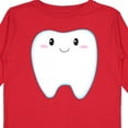 thumbnail image 4 of Inktastic Cute Tooth Boys or Girls Long Sleeve Toddler T-Shirt, 4 of 5