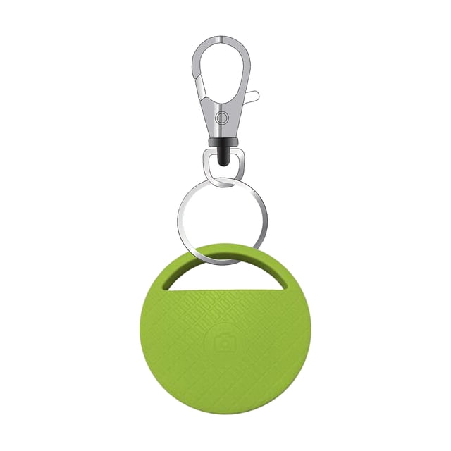 Wireless GPS Tracker Bluetooth Smart Tracker for Pets/Keys/Bags, APP Controlled Item Locator, Bluetooth Selfie Shutter, Two-Way Notification, Green