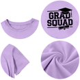 thumbnail image 7 of Ruyang Teens Baggy Cotton Tops Letter Print Graphic Crewneck Pullover Tops Summer Loose Sot Breathable T-Shirt 2-13 Years, 7 of 7